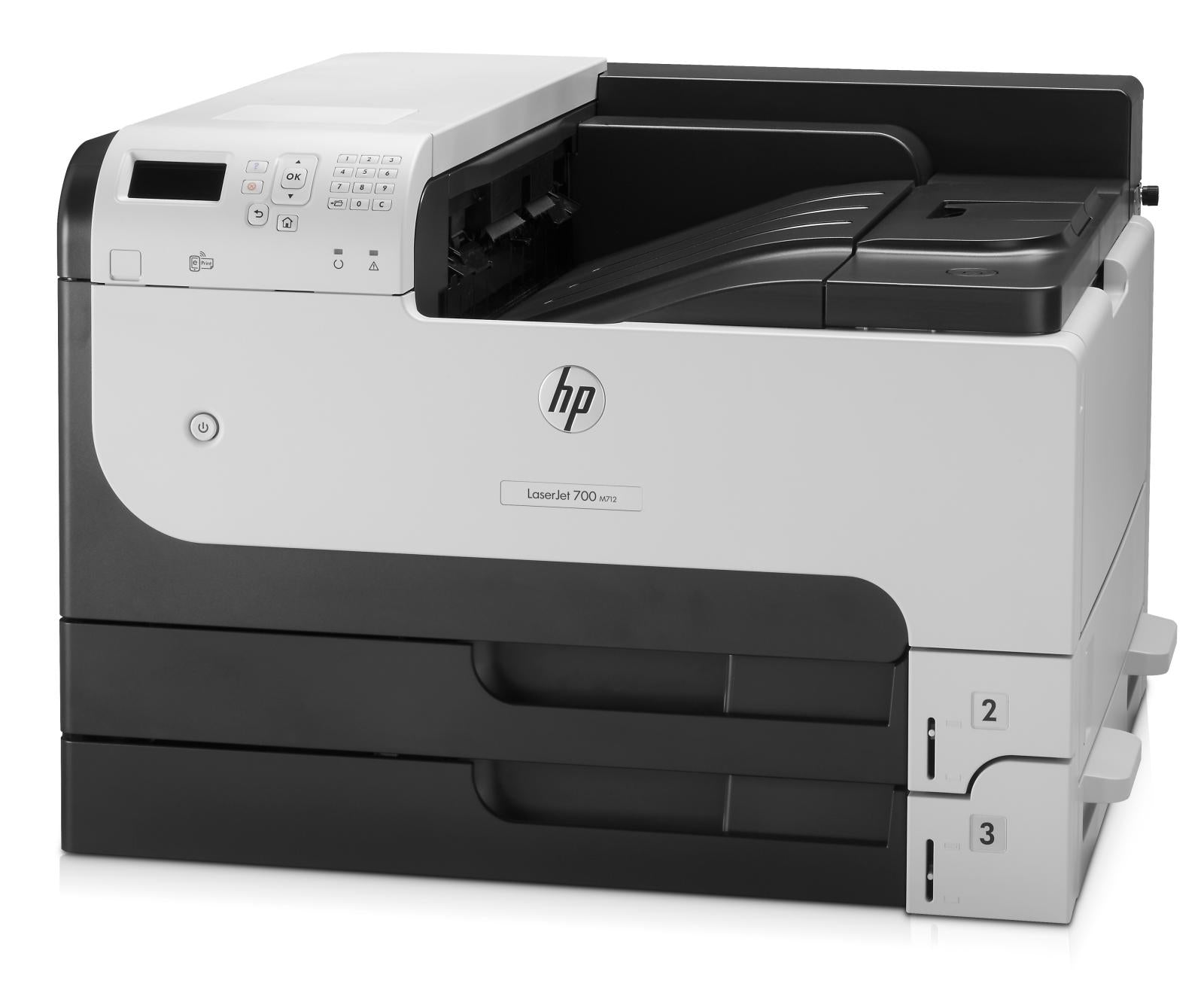 HP LaserJet Enterprise 700 M712dn Zwart-wit Printer, Alleen Ethernet; Dubbelzijdig