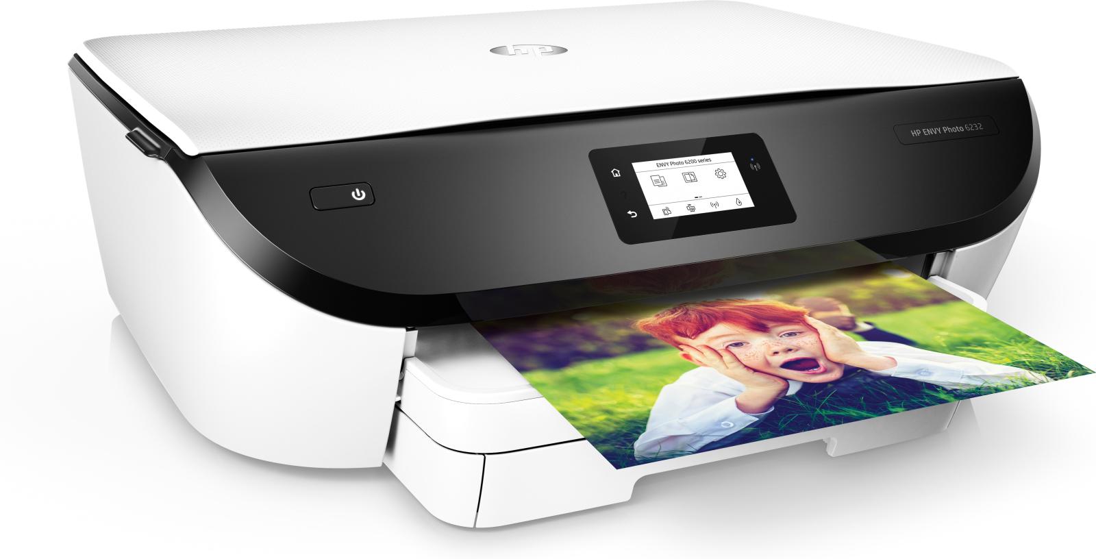 HP ENVY Photo 6232 Draadloos All-in-One Kleur Printer, Instant Ink; Foto's printen