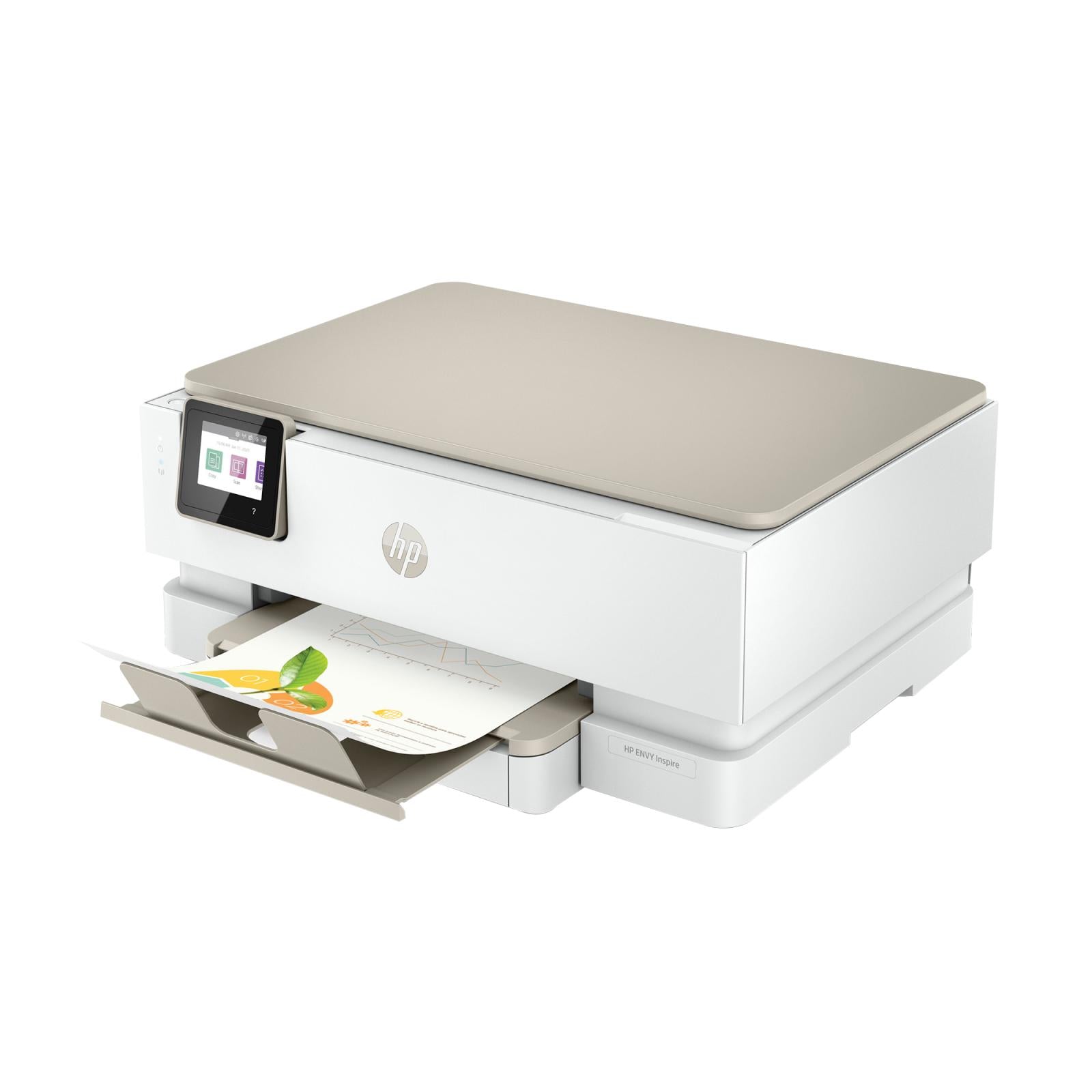 HP ENVY Inspire 7221e Draadloos All-in-One Kleur Printer, Instant Ink; Foto's printen