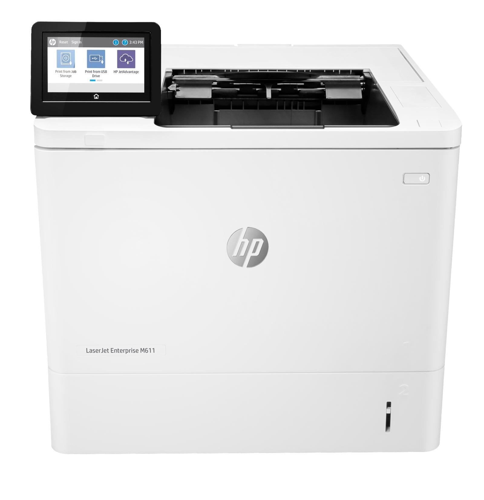 HP LaserJet Enterprise M611dn Zwart-wit Printer, Alleen Ethernet; Dubbelzijdig