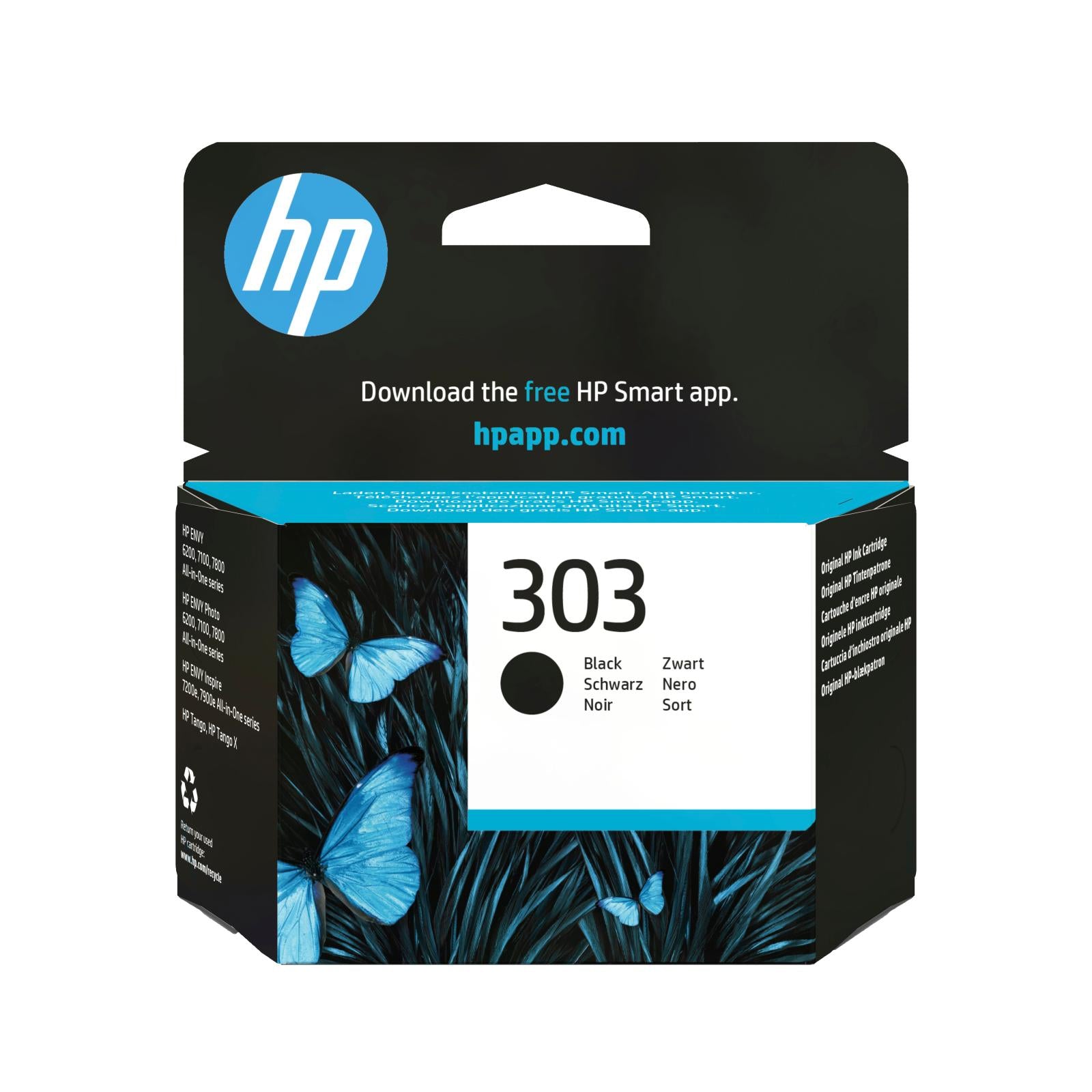HP 303 originele zwarte inktcartridge
