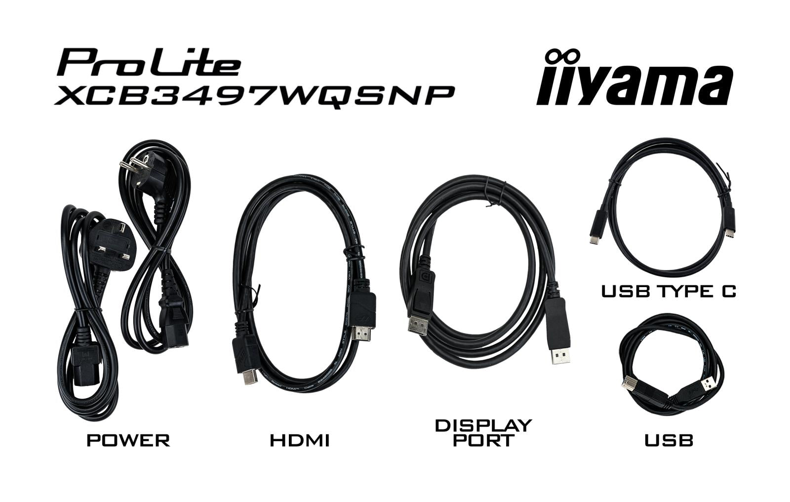 iiyama ProLite XCB3497WQSNP-B1 computer monitor 86,4 cm (34