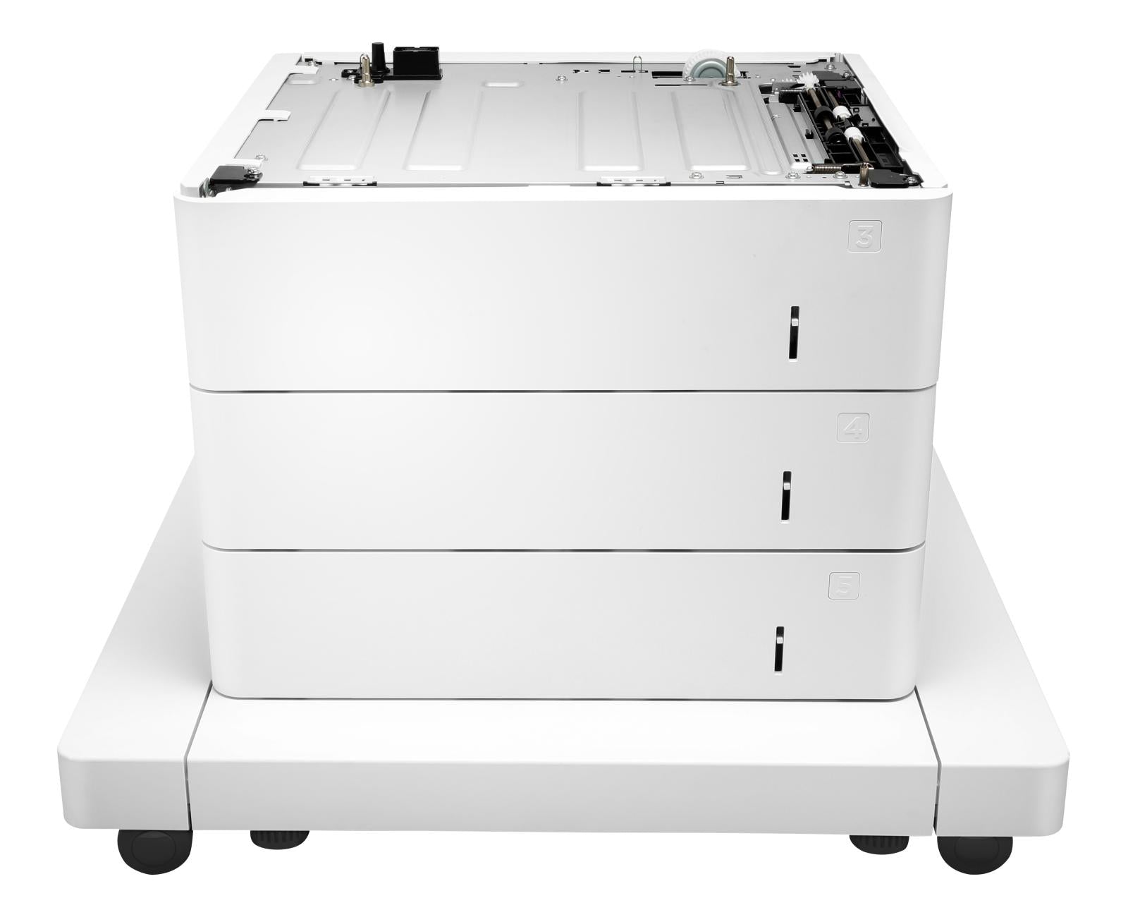 HP LaserJet voor 3 x 550 vel papierinvoer met kast