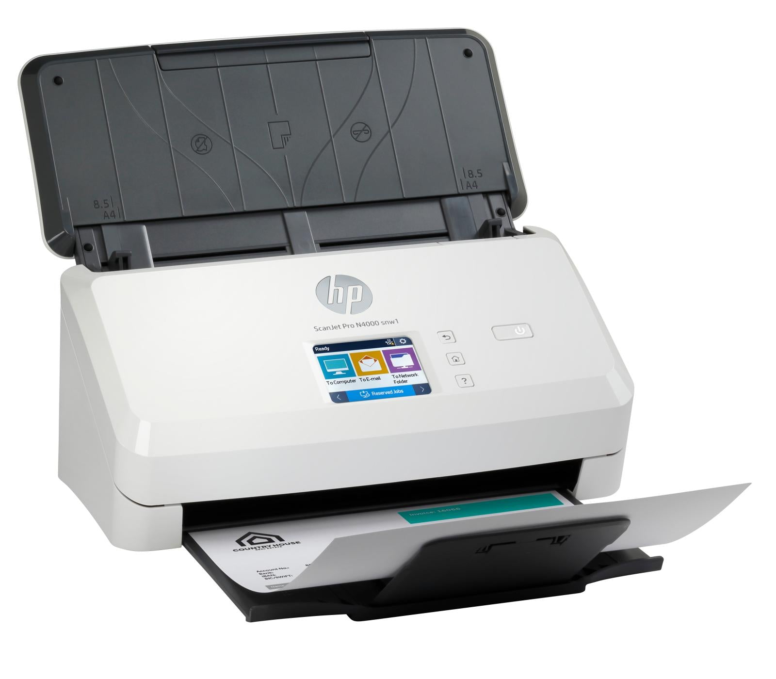 HP ScanJet Pro N4000 snw1 Paginascanner 600 x 600 DPI