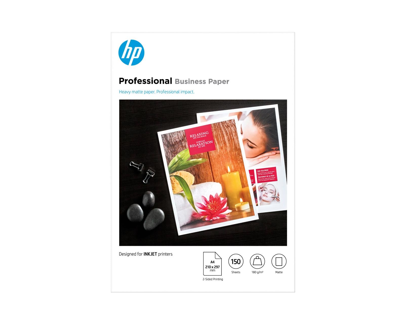HP Professional Business Paper, mat, 180 g/m2, A4 (210 x 297 mm), 150 vellen