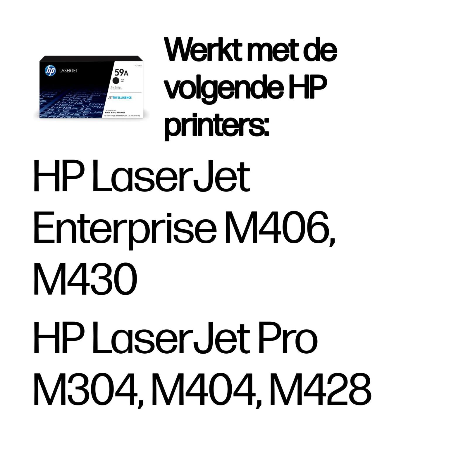HP 59A originele zwarte LaserJet tonercartridge