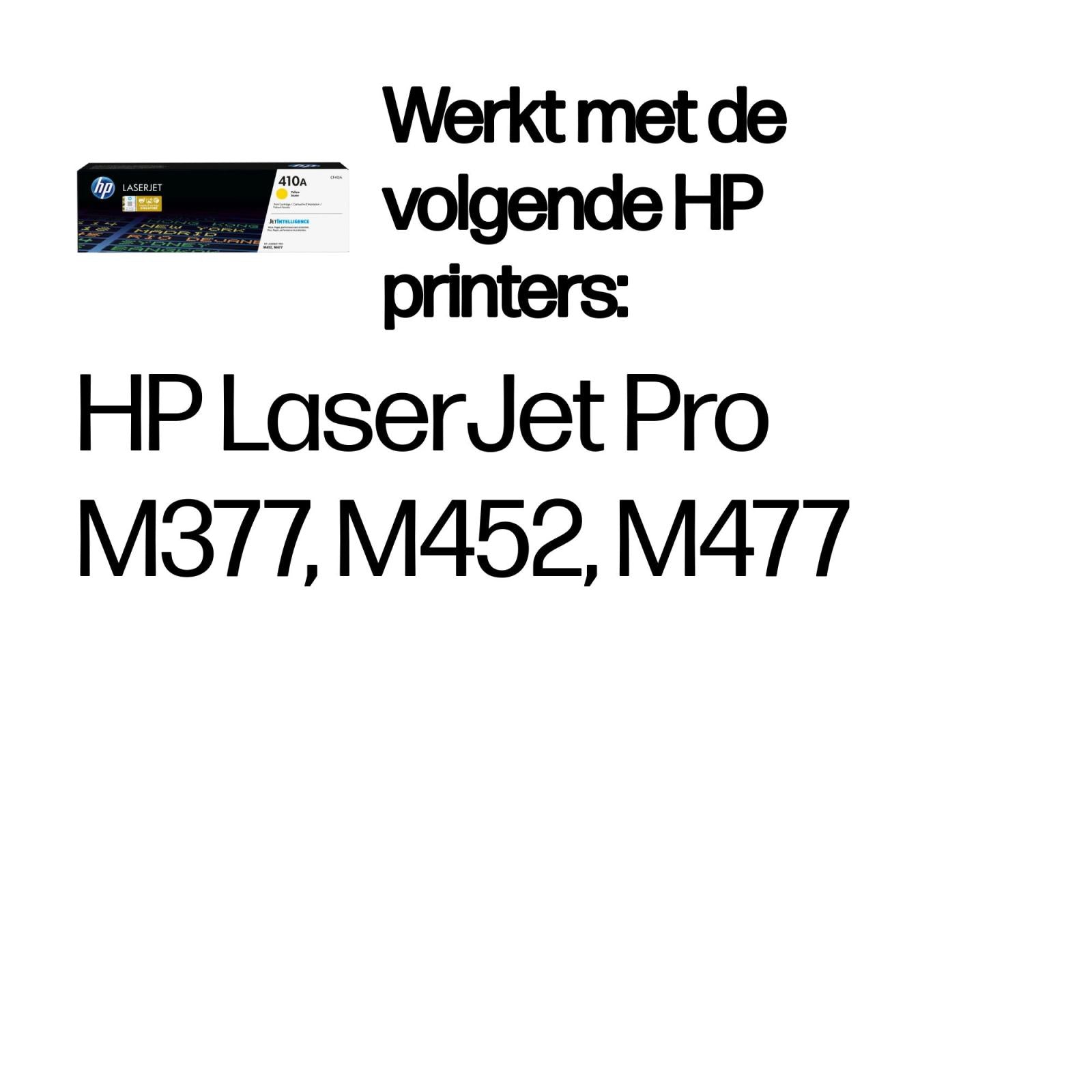 HP 410A originele gele LaserJet tonercartridge