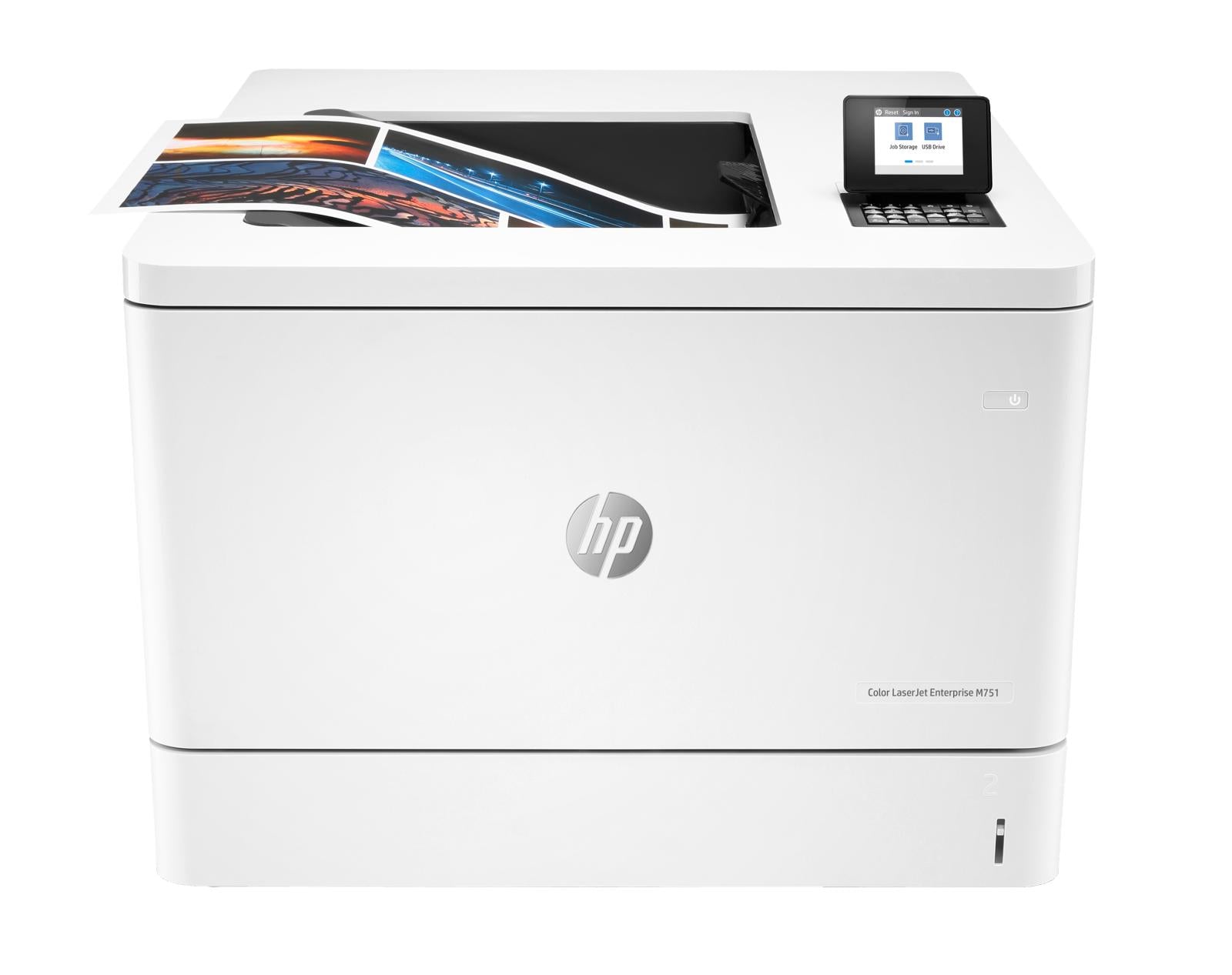 HP Color LaserJet Enterprise LaserJet Enterprise M751dn Kleur Printer, Alleen Ethernet; Dubbelzijdig