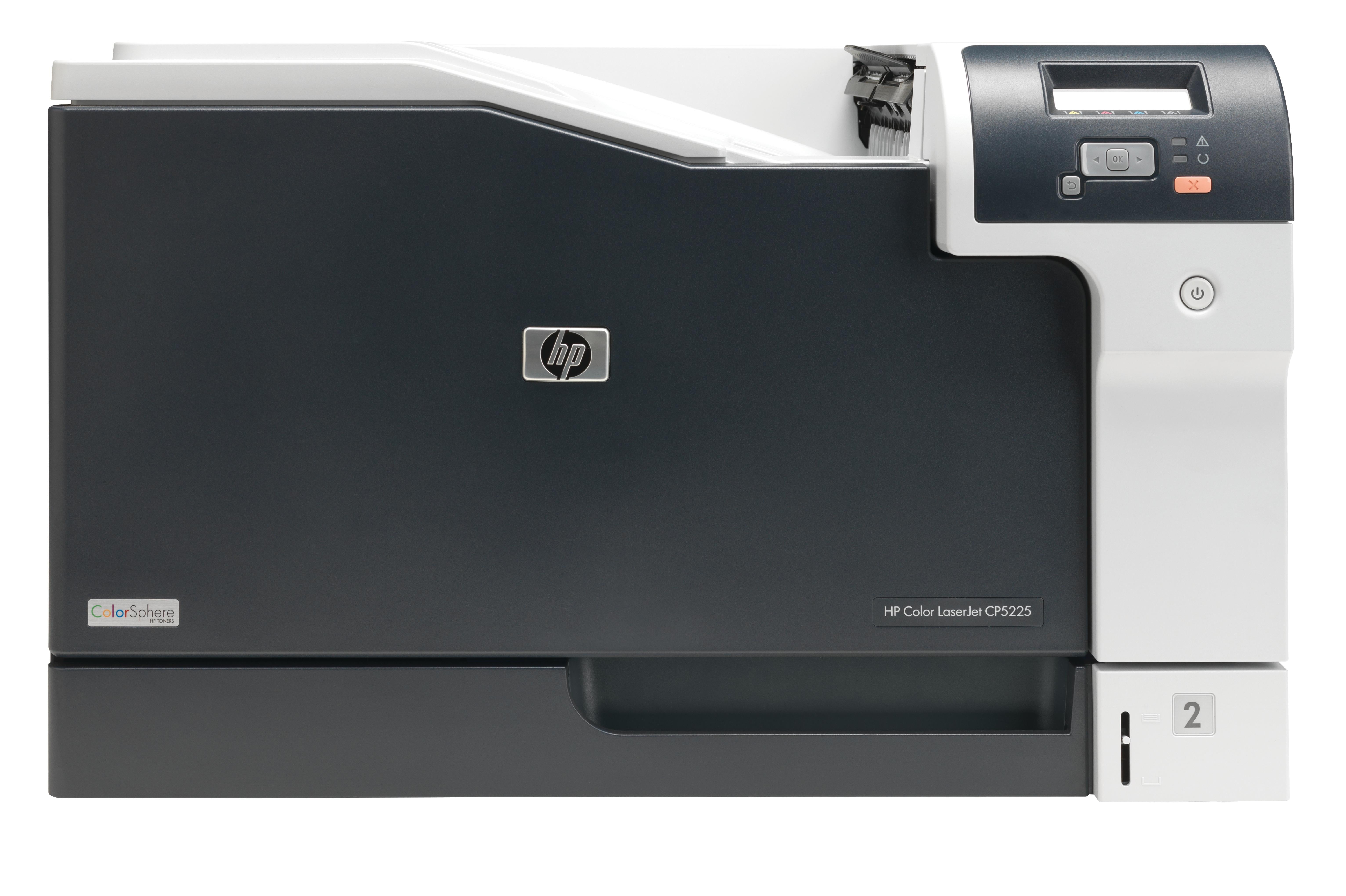 HP Color LaserJet Professional LaserJet Pro CP5225dn Multifunction Kleur Printer, Alleen Ethernet; Kopieerapparaat, scanner
