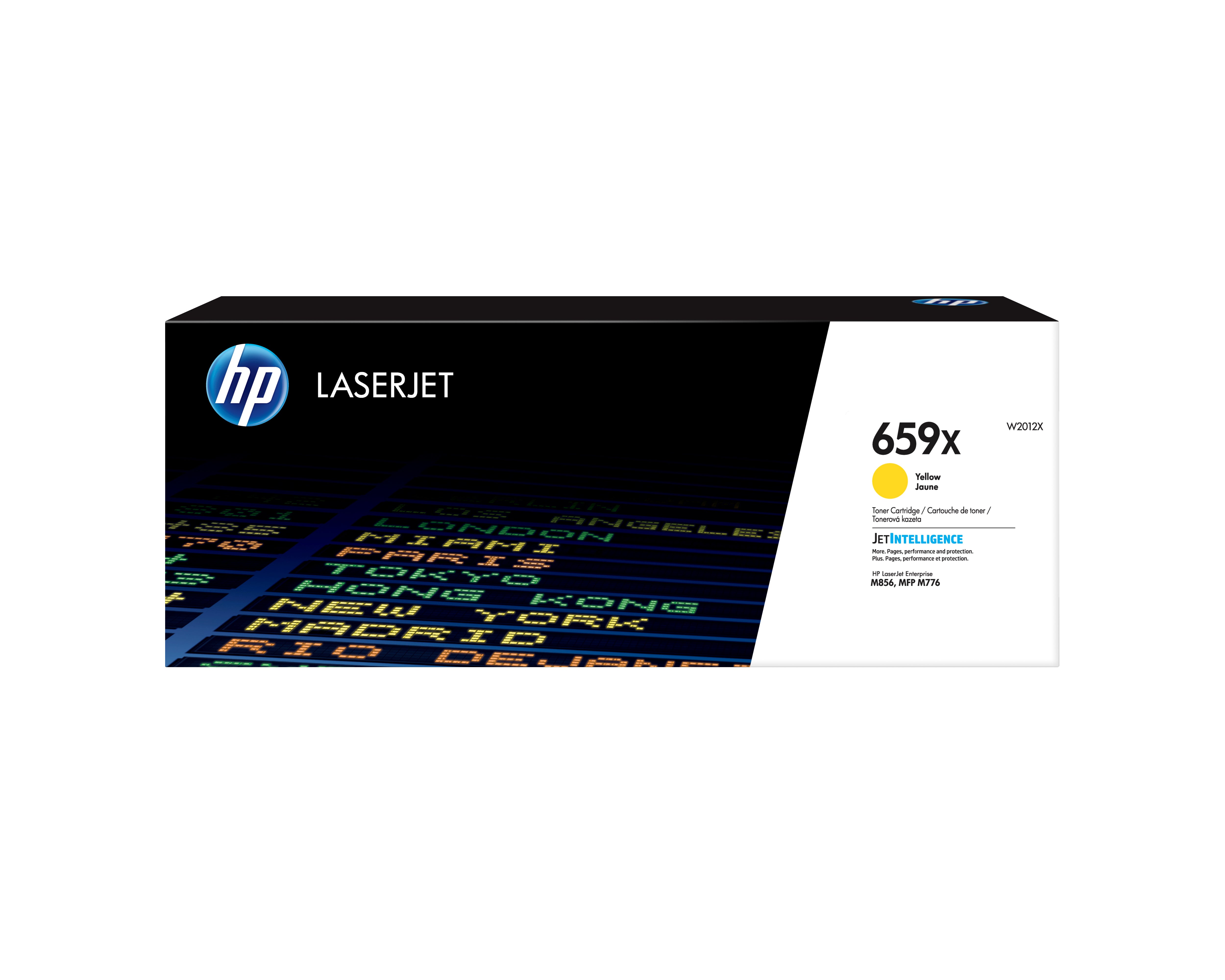 HP LaserJet 659X originele high-capacity gele LJ tonercartridge