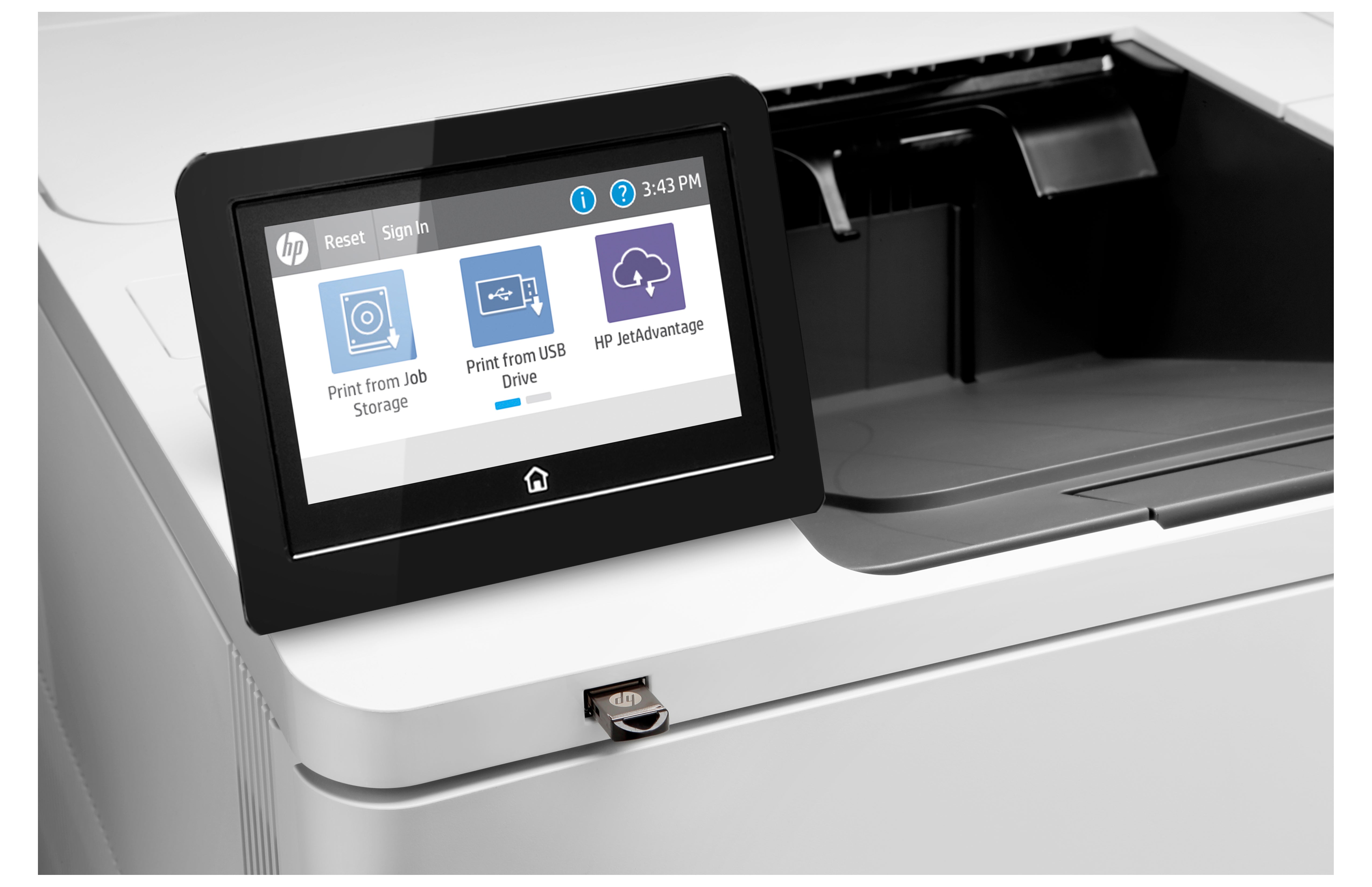 HP LaserJet Enterprise M612dn Zwart-wit Printer, Alleen Ethernet; Dubbelzijdig