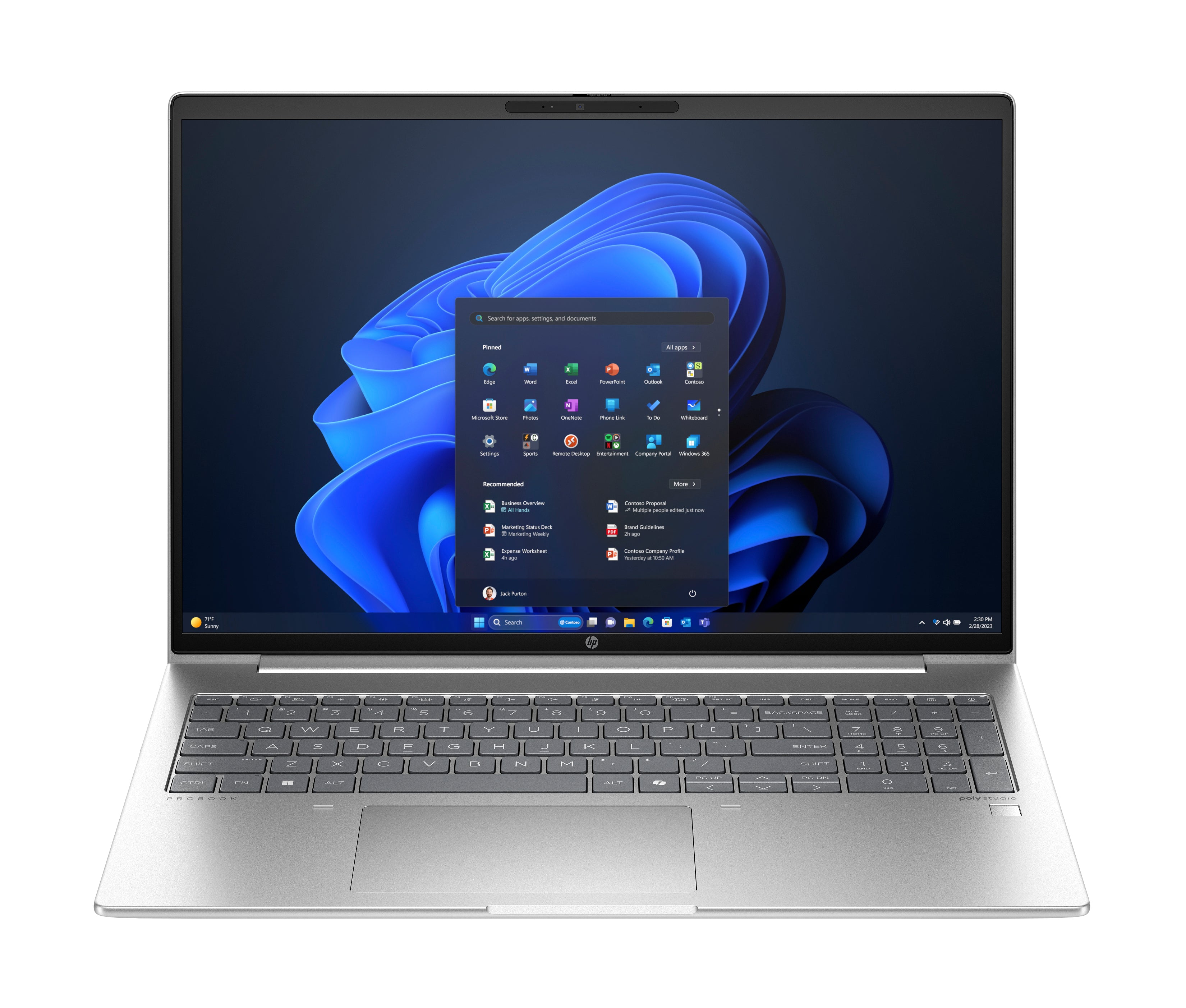 HP ProBook 460 G11 Intel Core Ultra 7 155U Laptop 40,6 cm (16