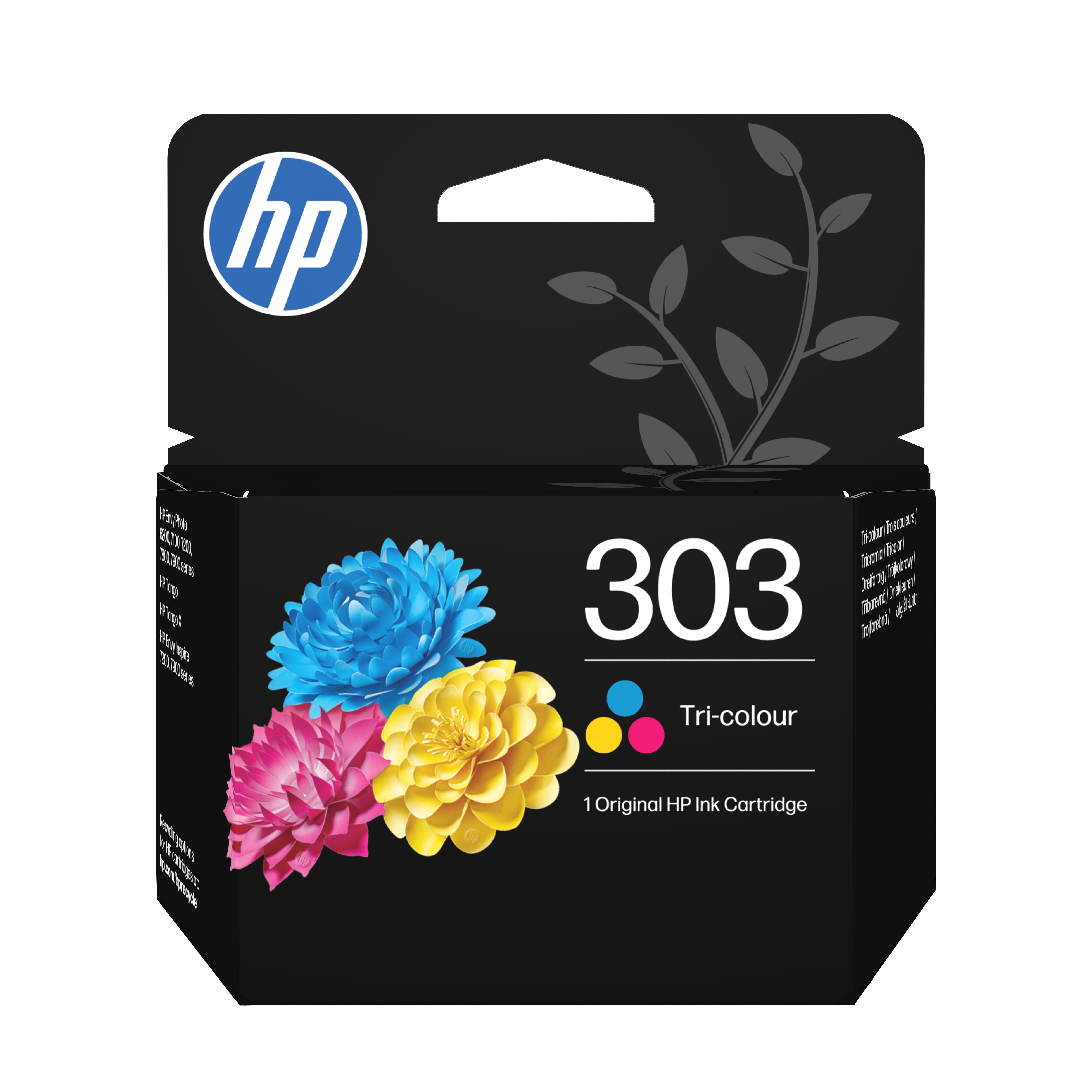 HP 303 originele drie-kleuren inktcartridge