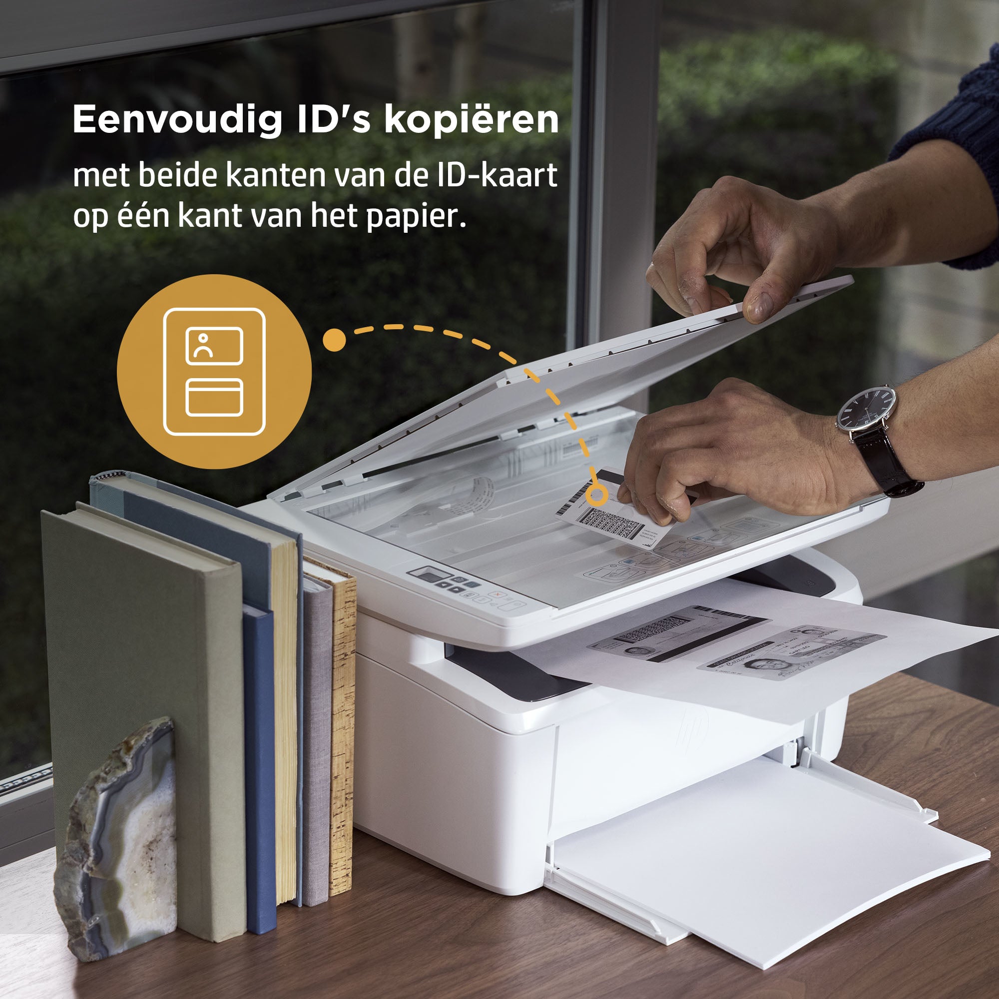 HP LaserJet MFP M140w printer, Zwart-wit, Printer voor Kleine kantoren, Printen, kopiëren, scannen, Scannen naar e-mail; Scannen naar pdf; Compact formaat