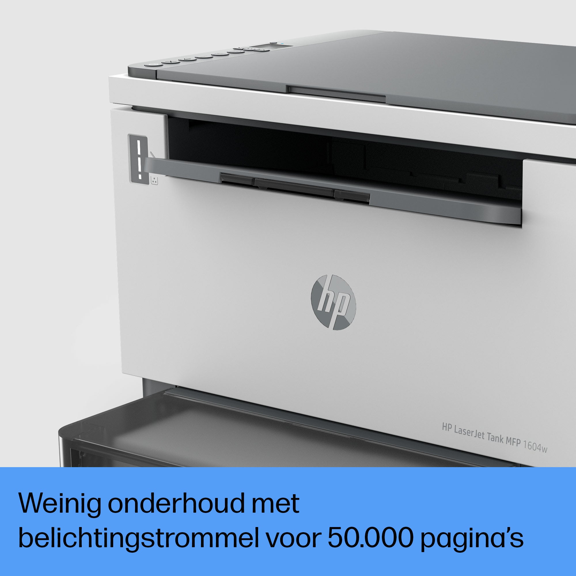 HP LaserJet Tank MFP 1604w printer, Zwart-wit, Printer voor Bedrijf, Printen, kopiëren, scannen, Scannen naar e-mail; Scannen naar pdf