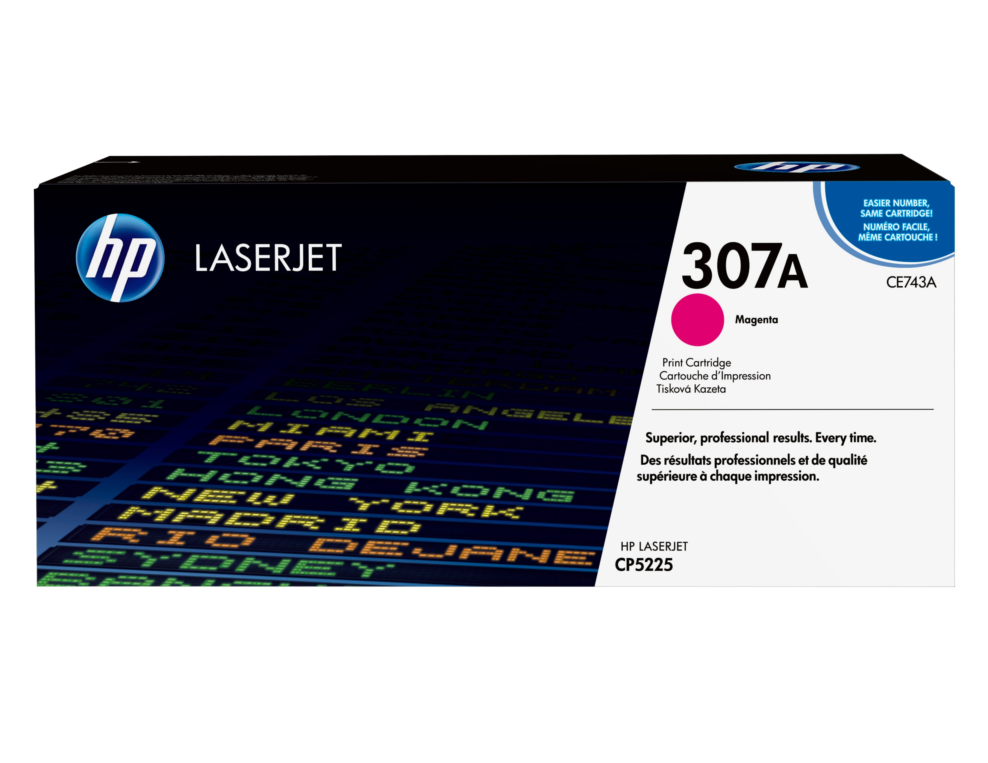 HP 307A originele magenta LaserJet tonercartridge